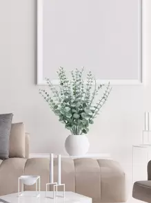 5pcs Artificial Eucalyptus Stem For Wedding Home Decoration - Multicolor - View 8