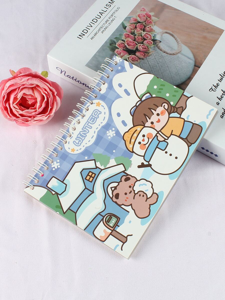 1 cuốn sách nhãn dán đồ họa hoạt hình - Nhiều màu - Xem 1