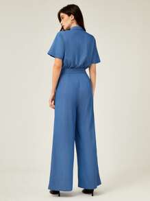 BizChic 隱藏口袋腰帶連身褲