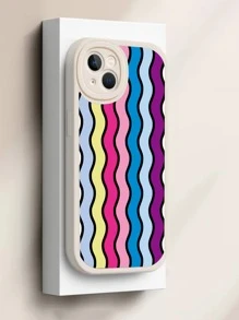 Wave Pattern Phone Case - Multicolor - View 2