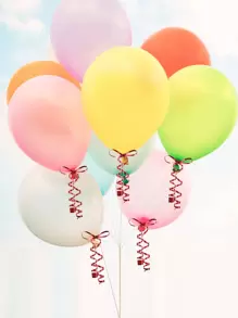 5 chiếc-10m cuộn ruy băng chấm bạc Phụ kiện bóng bay, Ruy băng bóng bay, Cuộn trang trí, Ruy băng, Cuộn ruy băng - Đỏ - Xem 2