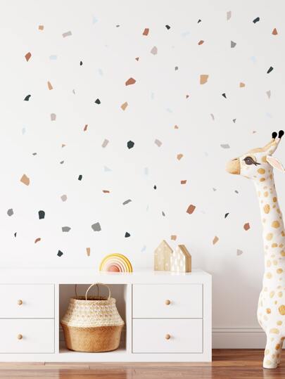 Adesivo de parede com padrão de pedra, 1 rolo, adesivos, decalque de parede, decalque de vinil para decoração de casa, itens de decoração de primavera para renovar sua casa, adesivos de decoração Rama, presentes de aniversário e formatura