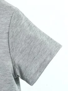 SHEIN Vintaside Kids Young Boy 3pcs Pocket Patched Tee - Multicolor - View 4