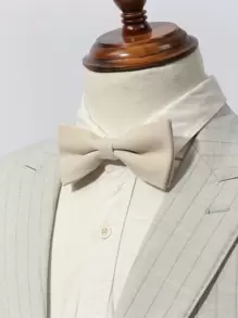 Laço sólido masculino para decoração de uso de casamento, negócios e casual