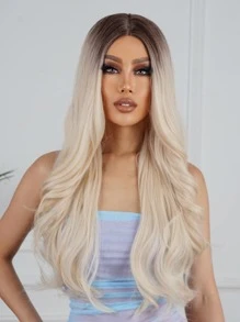 Peluca sintética largo rizado - Multicolor - Ver 1