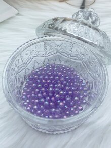 200pcs 6mm Bead DIY Jewelry Accessory - Purple - View 4