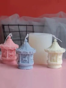 1 cái Khuôn silicon tự làm thiết kế vui vẻ - trắng - Xem 1