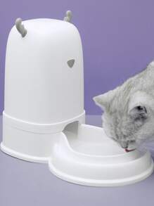 1pc Antler Decor Pet Waterer - Multicolor - View 2