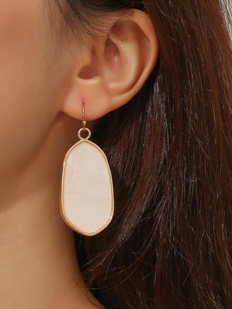 Geometric Drop Earrings