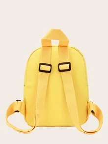 Niños Mochila funcional oso & papas fritas - Amarillo - Ver 5