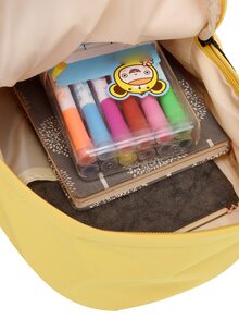 Niños Mochila funcional oso & papas fritas - Amarillo - Ver 6