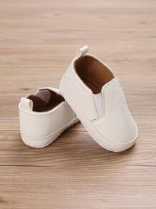 Infant Minimalist Slip On Shoes - White - View 3