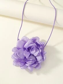 Gargantilla con diseño de flor - Multicolor - Ver 5