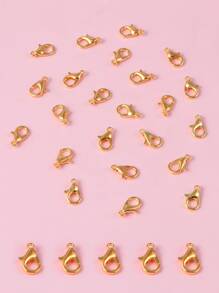 50入組鉤子扣,適用於手鍊、項鍊等首飾製作 - 金黃色 - 查看 4