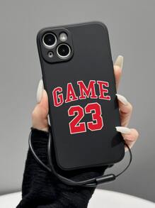 1入組 Tpu 噴漆手機殼附手帶，相容於 Apple Iphone 7/8/11/12/13/14 Pro Max Plus X Xr Xs Max Se2、Iphone 15/15 Pro/15 Plus/15 Pro Max 和 Samsung Galaxy A03s， A03core、A04、a12、a13、a14、a21s、a22、a23、a32、a33、a34、a50、a51、a52、a53、a54、a71、a72、a73、s20fe、s21、s21 Plus、s2121212129 s22 Plus , s22 超 - 彩色 - 查看 1