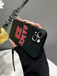 1入組 Tpu 噴漆手機殼附手帶，相容於 Apple Iphone 7/8/11/12/13/14 Pro Max Plus X Xr Xs Max Se2、Iphone 15/15 Pro/15 Plus/15 Pro Max 和 Samsung Galaxy A03s， A03core、A04、a12、a13、a14、a21s、a22、a23、a32、a33、a34、a50、a51、a52、a53、a54、a71、a72、a73、s20fe、s21、s21 Plus、s2121212129 s22 Plus , s22 超 - 彩色 - 查看 4