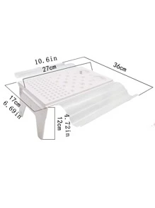 5 piezas estante de flor de plástico - Blanco - Ver 2