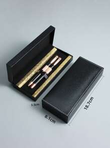 2pcs Ballpoint Pen With Storage Box - Multicolor - View 5