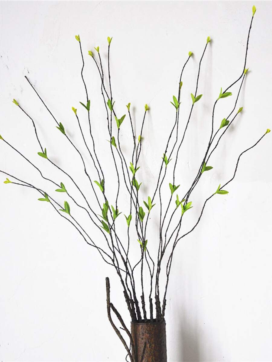 1pc Artificial Plant Branch Twig Bud, Modern Style Decoration - Multicolor - View 1