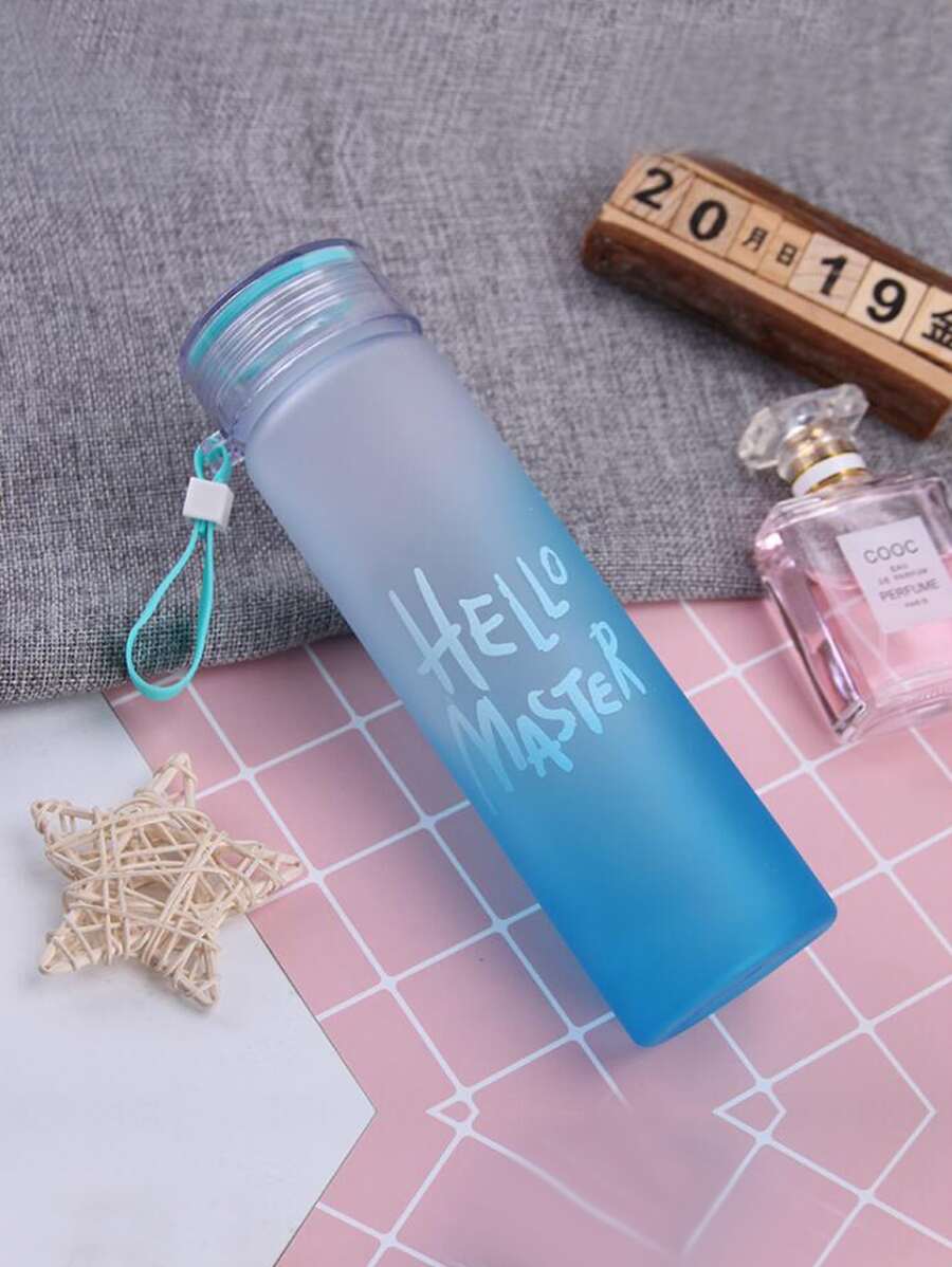 Blue Gradient Color Water Bottle SHEIN USA