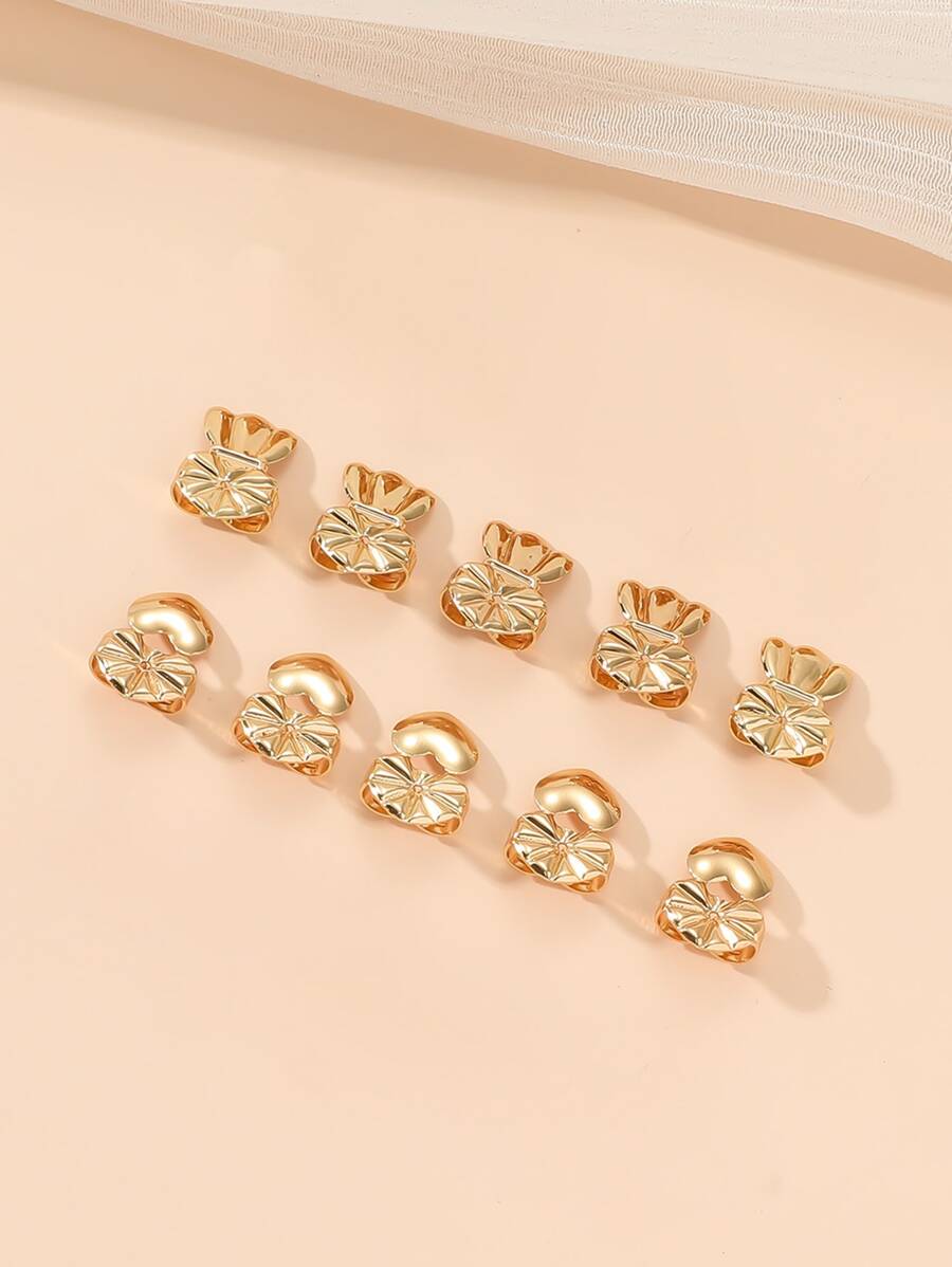 10入組/包 銅耳塞穩定配件