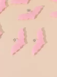 10pcs/set Bat DIY Pendant - Pink - View 2