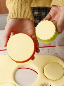 6 piezas de color al azar Cortador para galletas Set - Multicolor - Ver 4