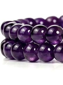 1股釘珠DIY首飾配件 - 紫色 - 查看 1