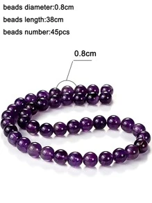 1股釘珠DIY首飾配件 - 紫色 - 查看 4
