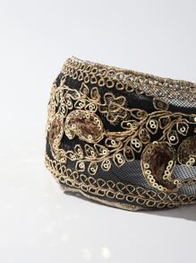 Sexy Sequin Decor Headband - Multicolor - View 2