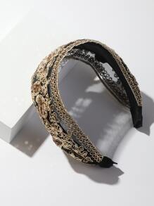 Sexy Sequin Decor Headband - Multicolor - View 4