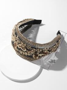 Sexy Sequin Decor Headband - Multicolor - View 5