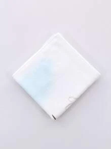 TUQIANG 1入組鳥和花卉圖案洗臉巾 - 彩色 - 查看 4