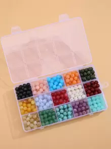 1盒釘珠DIY首飾配件 - 彩色 - 查看 1