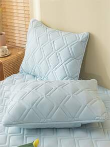 Quilted Detail Fitted Sheet Set Without Filler - Multicolor - View 3