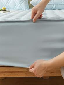 Quilted Detail Fitted Sheet Set Without Filler - Multicolor - View 7