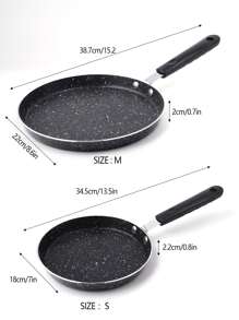 1入組長手柄不粘鍋 - 彩色 - 查看 2