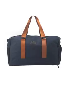 Shoulder Handheld Large Capacity Luggage Bag For Short Business Trips, Travel, Sports & Fitness - Navy Blue - View 1