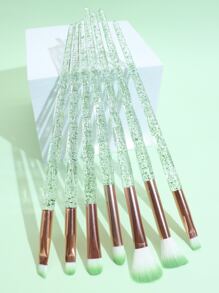 7件套眼部化妆刷套装，包含眼影刷、唇刷、晕染刷及其他美妆工具，化妆刷套装，化妆刷套装，化妆刷套装，全套化妆工具，化妆刷套装，全套化妆工具，化妆刷套装，化妆刷套装，化妆礼盒套装 - 彩色 - 查看 1