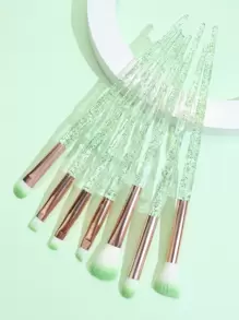 7件套眼部化妆刷套装，包含眼影刷、唇刷、晕染刷及其他美妆工具，化妆刷套装，化妆刷套装，化妆刷套装，全套化妆工具，化妆刷套装，全套化妆工具，化妆刷套装，化妆刷套装，化妆礼盒套装 - 彩色 - 查看 2