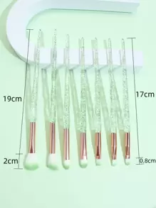 7件套眼部化妆刷套装，包含眼影刷、唇刷、晕染刷及其他美妆工具，化妆刷套装，化妆刷套装，化妆刷套装，全套化妆工具，化妆刷套装，全套化妆工具，化妆刷套装，化妆刷套装，化妆礼盒套装 - 彩色 - 查看 6