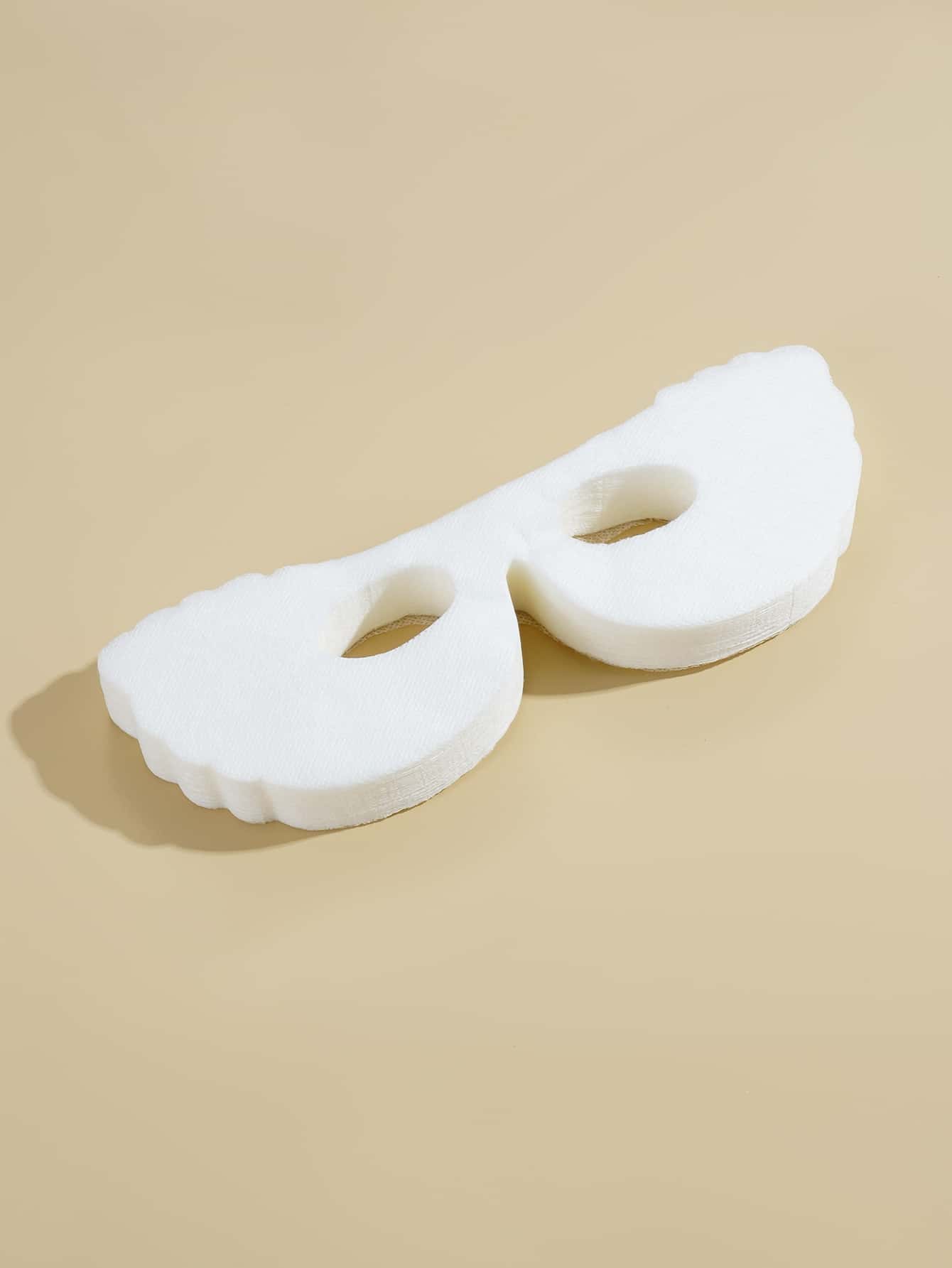 Eye Facial Sheet Sticker, Disposable Eye Facial Sheet Silk Eye Sticker, Hydrotherapy Wet Compress Eye Skin Care - White - View 1