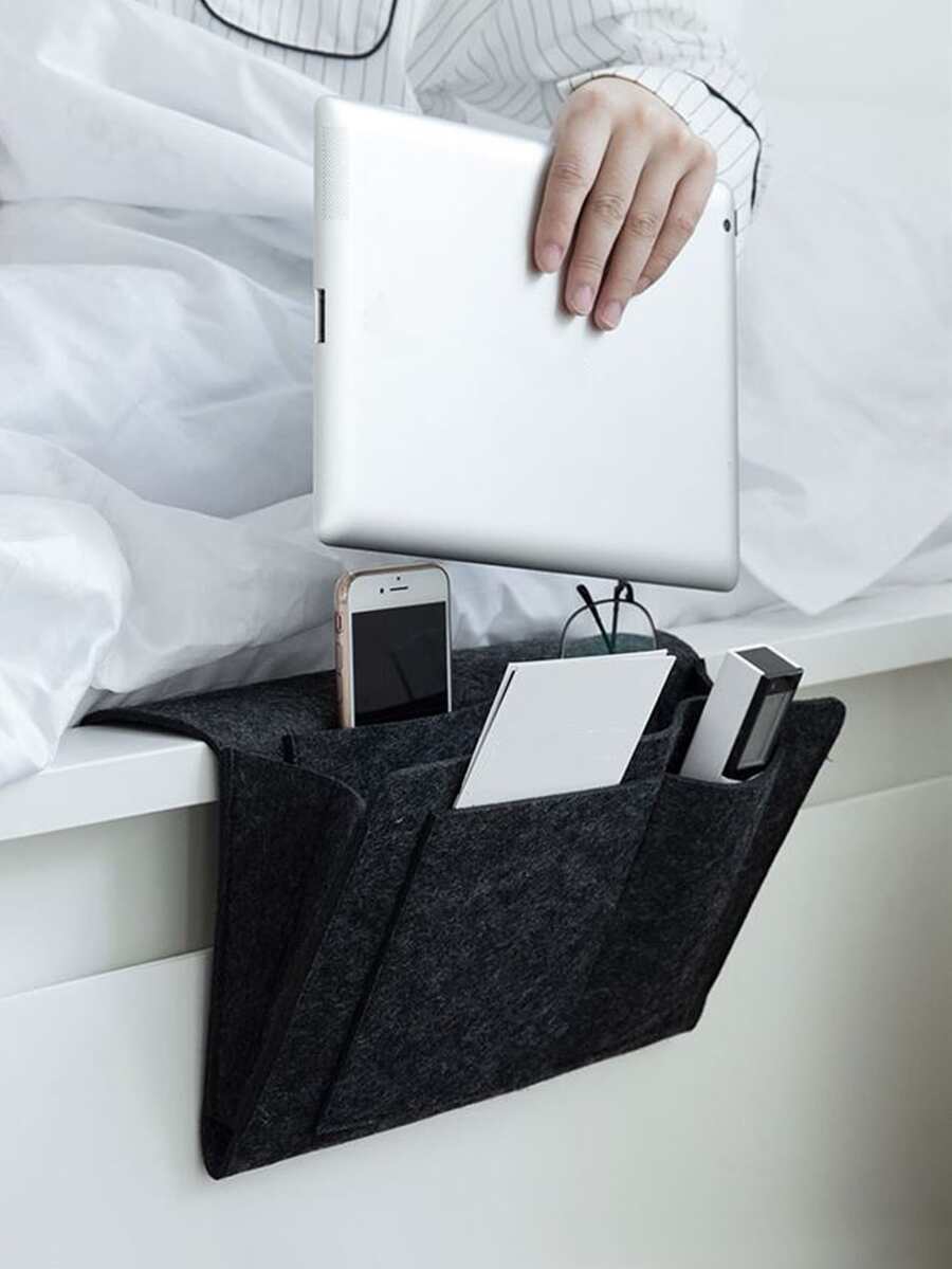 1 túi treo đầu giường - màu đen - Xem 1