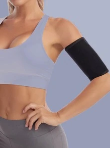 1pc Sports Sweating Arm Sleeve - Black - View 3