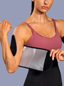 1pc Sports Sweating Arm Sleeve - Black - View 2