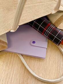 Túi Xách tay Nữ - Màu Khaki - Xem 5