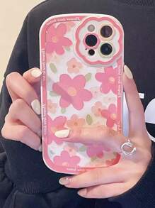 花卉圖案手機殼 - 彩色 - 查看 2