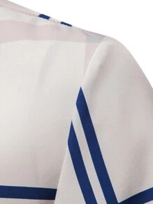 Manfinity Men Plaid Button Through Shirt - Apricot - View 5