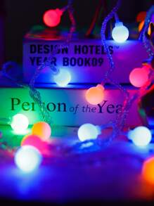 BASIC LIVING Đèn dây 1pc với bóng đèn hình 10 chiếc - Nhiều màu - Xem 3