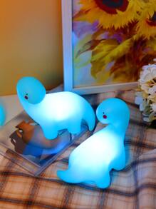 1 pieza Luz nocturna de diseño mini en forma de Dragón con cuello de serpiente, animal lindo o lámpara en forma de dinosaurio, de mesa en amarillo/blanco/azul/rosa. Gran sorpresa para regalo de cumpleaños, lámpara de cabecera de decoración para escritorio. El mejor regalo para amigos, padres, abuelos, novio, novia. - Blanco - Ver 3